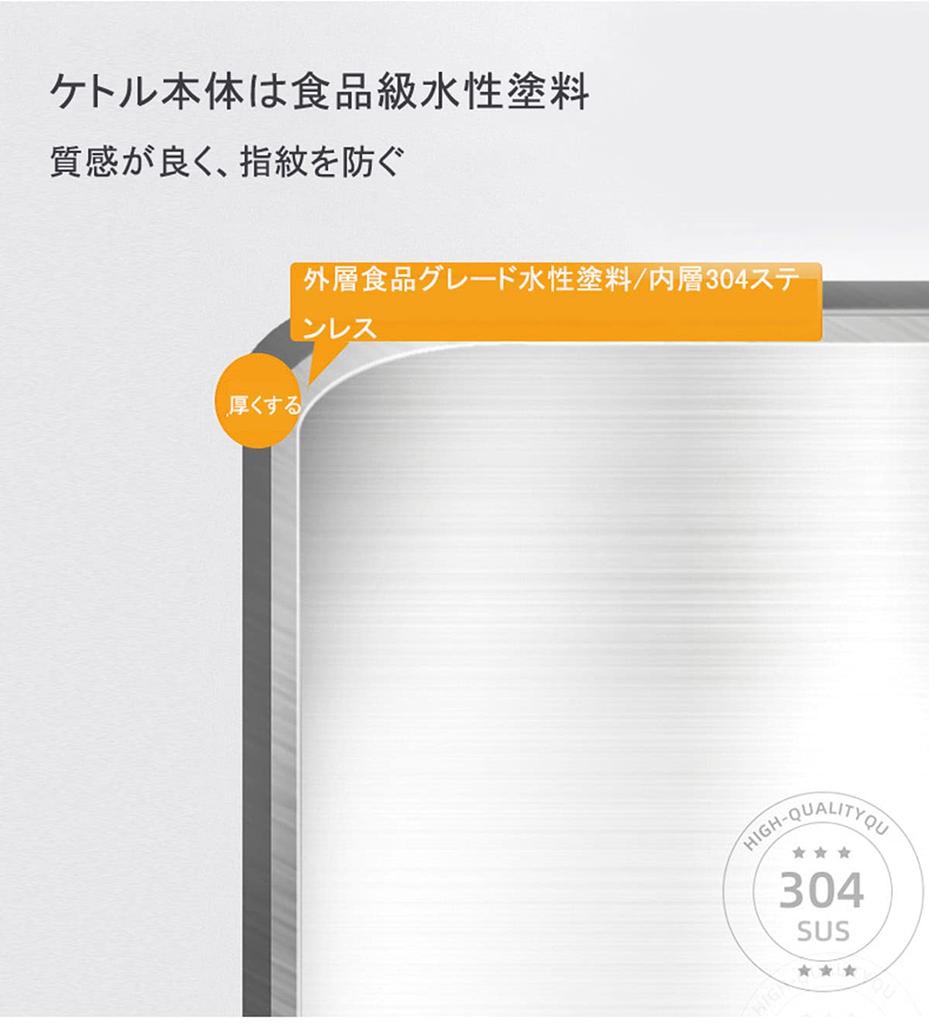 MERMOO YILAN Kaffeekanne, Drip Pot, Kessel, Schmalhals, 600ml, Holzgriff, Camping, Kaffee-Drip-Ausrüstung, Kaffeekanne, Kaffeemaschine, Topf, Kaffee