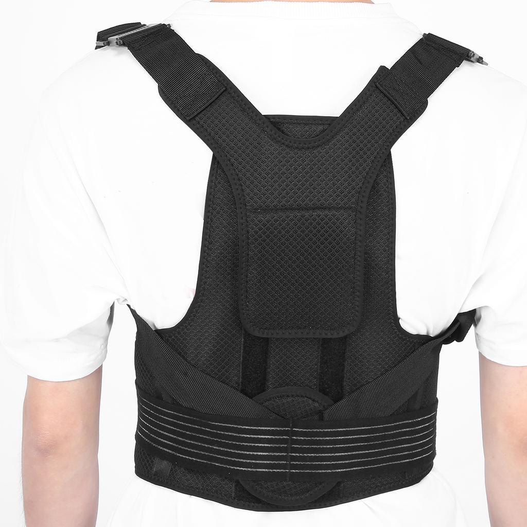 Adjustable Hunchback Correction Belt Posture Corrector Brace Keel Back Spine SupportM