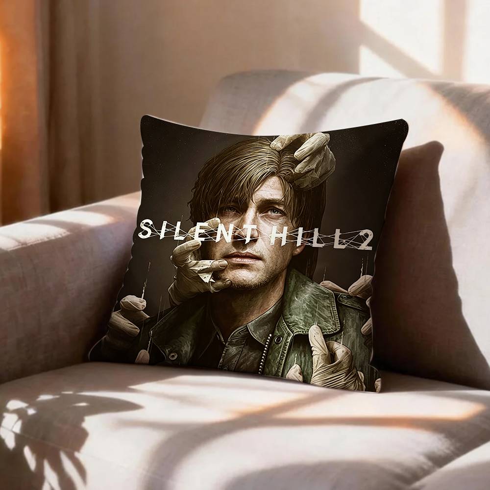 SH Protagonist James SSunderland Pillow Case Pattern Printed Pillowcase For Living Room Sofa Cushion Cover