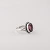 Rhodolith Edelstein 925 Sterling Silber Handgefertigter Schmuck Damen Schöner Ring Geschenk für Ehefrau RR-84-15