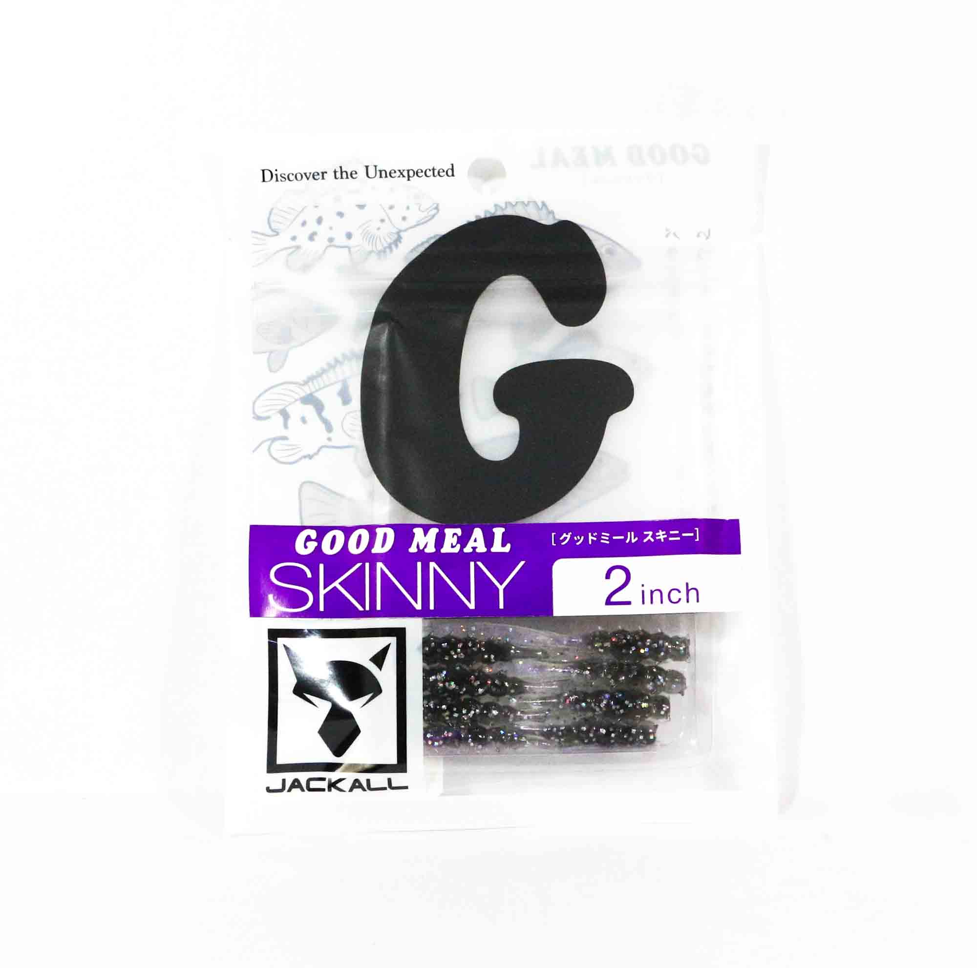 

Мягкая приманка Jackall Good Meal Skinny 2 дюйма Goodmeal Katakuchi Pearl (8218)
