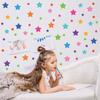 Colorful Star Wall Stickers Colorful Home Decoration Kindergarten Children's Room Wall PVC Waterproof Self-adhesive Wall Stickers