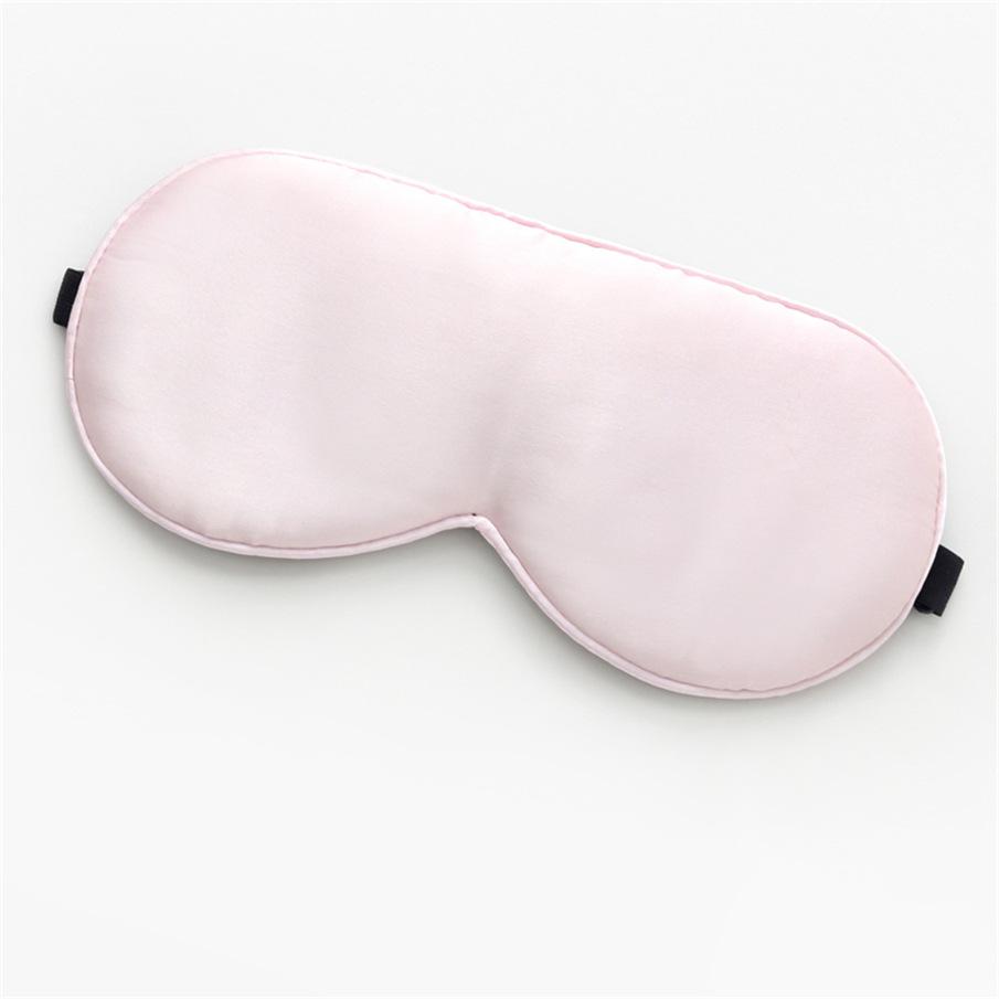 

Mulberry silk shading non-pressure eye shading eye mask silk eye mask sleep рожевий