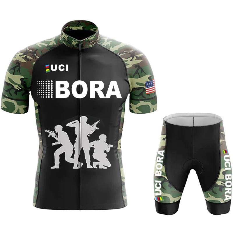 Outdoor Cycling Suit Cycling Clothes  Jersey Men Set Cycle Spring Summer  Bib Uniform Man Men's Suit Road Bike Blouse Sportswear Shorts
