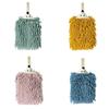 Cartoon Hedgehog Hand Towel With Hanging Loop For Kids Bathroom Use
