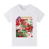 A1264 Kids Boys Girls Christmas Kpop Rumi Zoey Mira Print Short Sleeves T-shirt