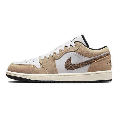 Air 1 Low SE Kahverengi Fil Erkek Spor Ayakkabı Kenevir Metalik-Altın Beyaz DZ4130-201