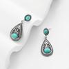 Vintage Bohemian Turquoise Earrings Set Fashion Ethnic Style Earrings Earrings