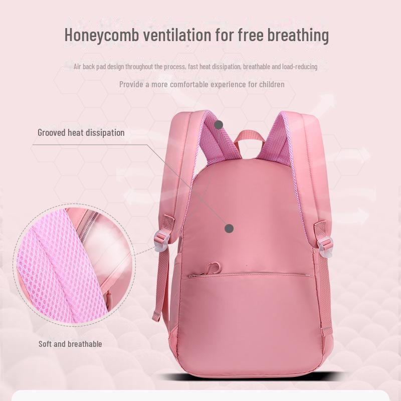 Korean-Style Lightweight & Durable School Backpacks for Boys & Girls, Ages 6-12