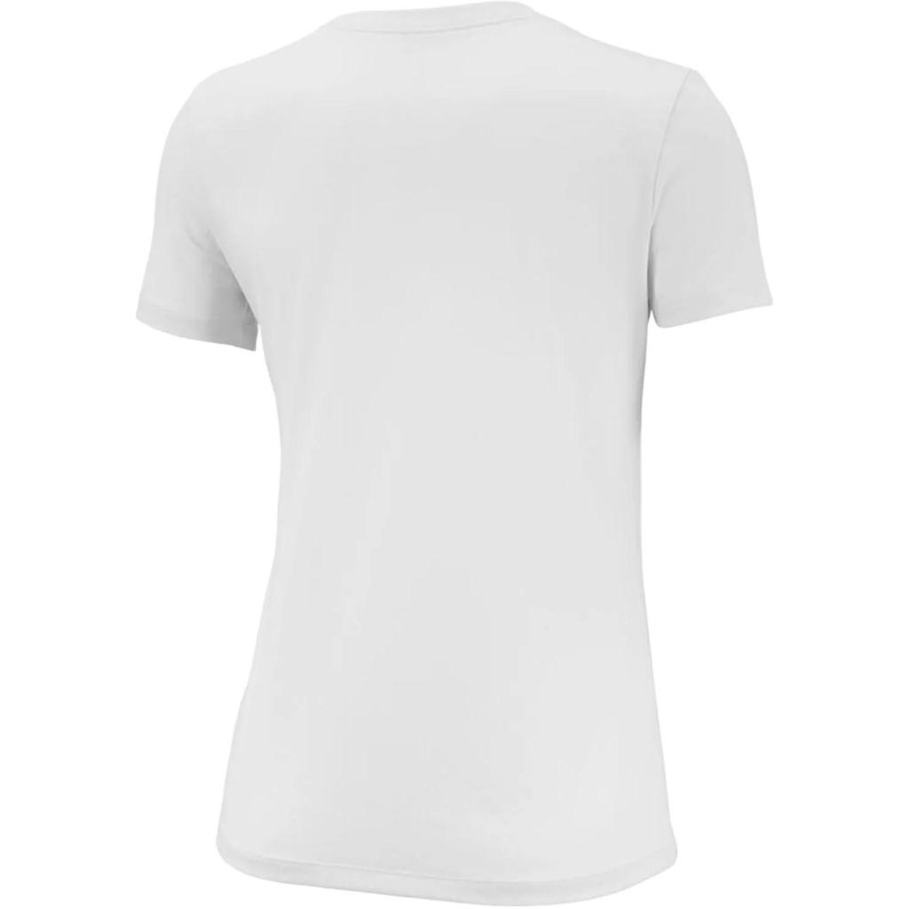 Nike Round Neck Short Sleeve Logo Pullover T-Shirt Women Tops AQ3210-100
