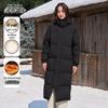 Xuezhongfei Women's Long Far Infrared Heating Down Jacket