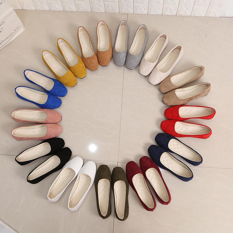 Women's Flat Shoes in Large Sizes 42-43
