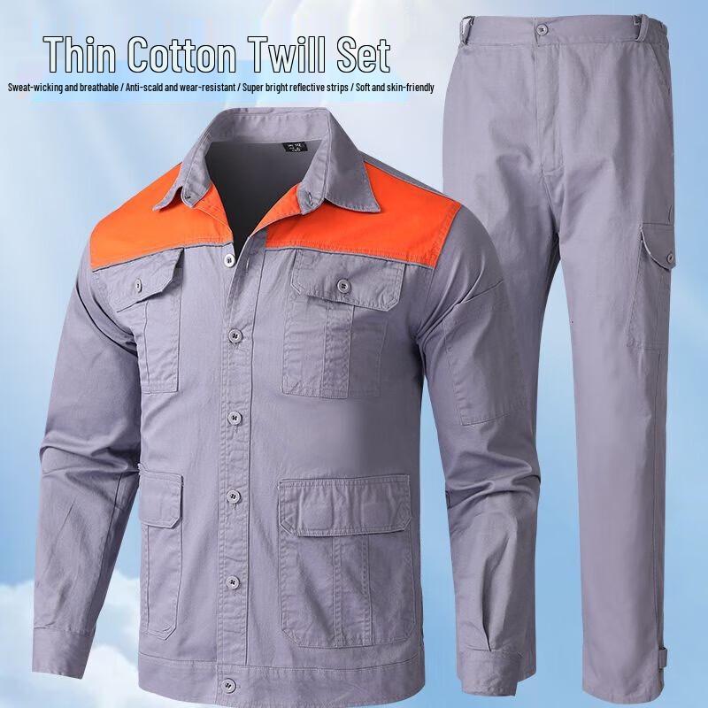 Zhanshi Collection Vêtements de travail fins en pur coton durable