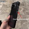 Transparent Phone Case For iPhone 17 Air 16 15 11 12 13 14 Pro Max Soft Corrugated Hard Bumper Back Cover Clear Case
