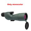 25-75x60 Zoom Spotting Scope ED Lens Powerful Monocular Bak4 Prism Telescope For Outdoor Camping Bird Watching Shooting
