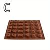 Silicone Chocolate Mold 3D Baking Candy Pastry DIY Tool Easy Release for Various Shapes Perfect for Birthday Cake Decorations