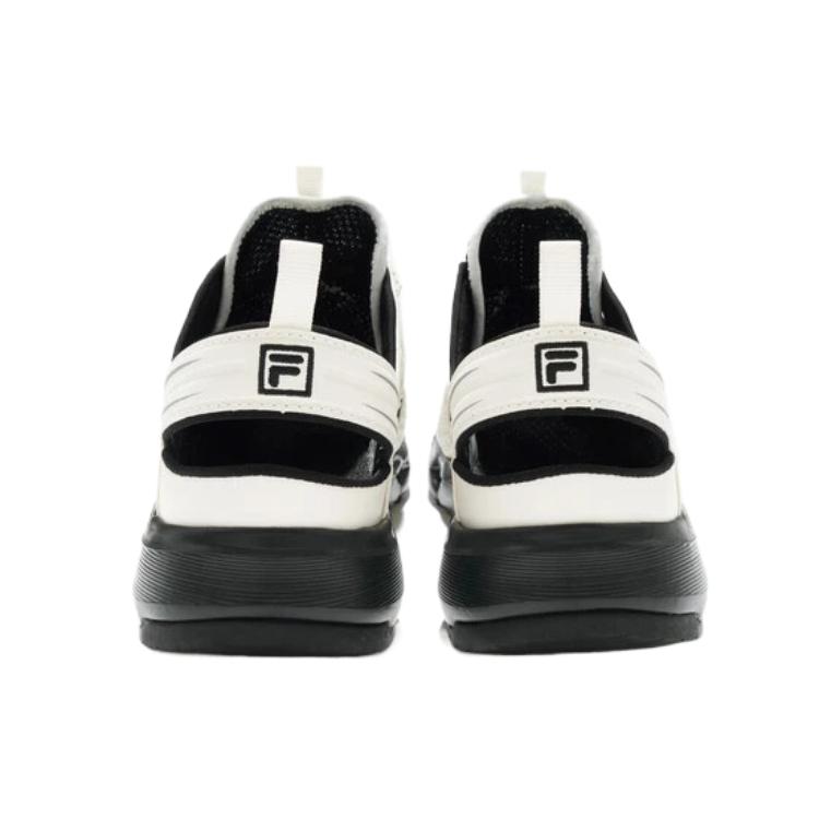 Fila Sandali Ondulati Eleganti V2 Moda Versatili Semplici Trendy Scarpe Basse Casual Sandali Unisex Nero 1SM02780H013
