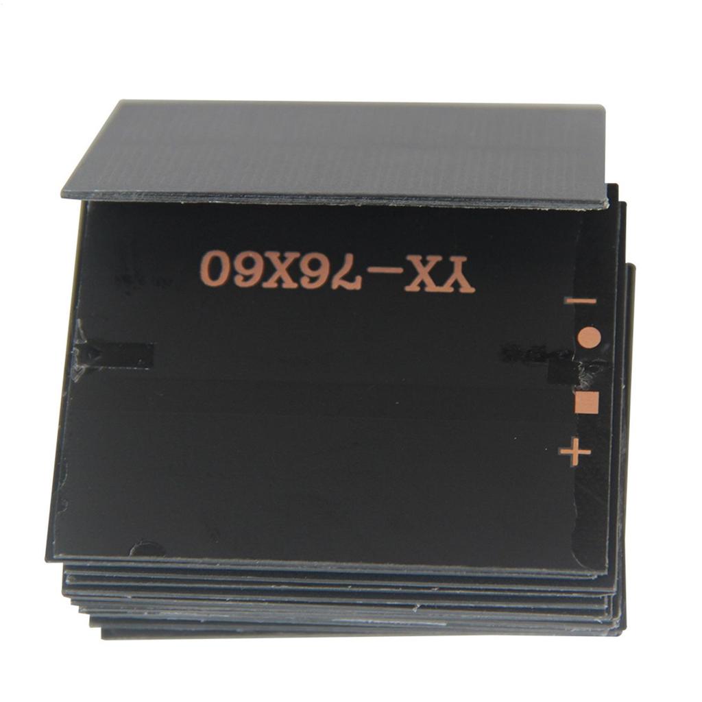 Small Solar Panels 5-Piece 5.5v Tiny Solar Panel Photovoltaic Cells High Efficiency Generator Charging Station For Travel