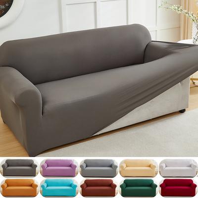 1 pz Copridivano Elasticizzato Tinta Unita Copridivano Morbido Antiscivolo Antipolvere Protezione Mobili per Soggiorno Decorazione Casa