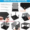 YX163 96 Holes Acrylic Paint Brush Holder Storage Rack Pencils Calligraphy Brushes Organizer Stand