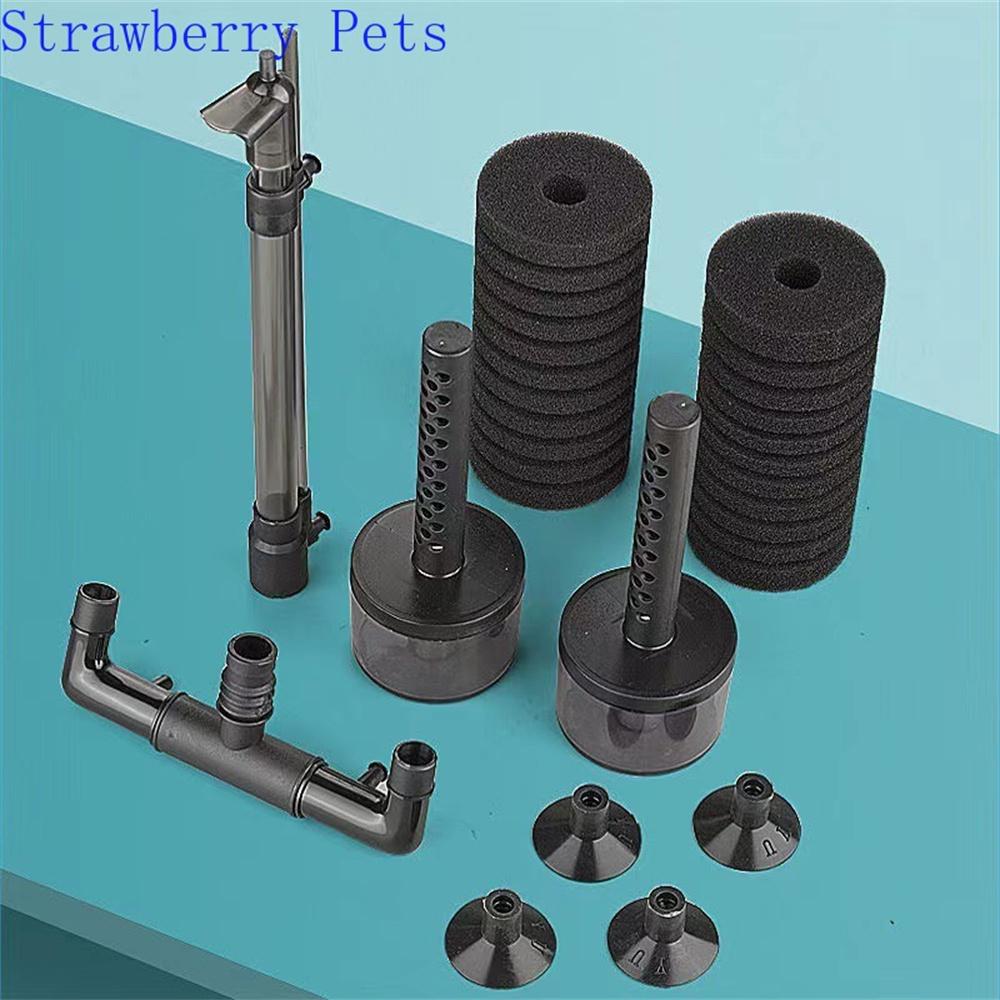 Black Aquarium Filter for Aquarium Fish Tank Air Pump Skimmer Biochemical Sponge Filter Aquarium Bio Filters Filtro Aquario