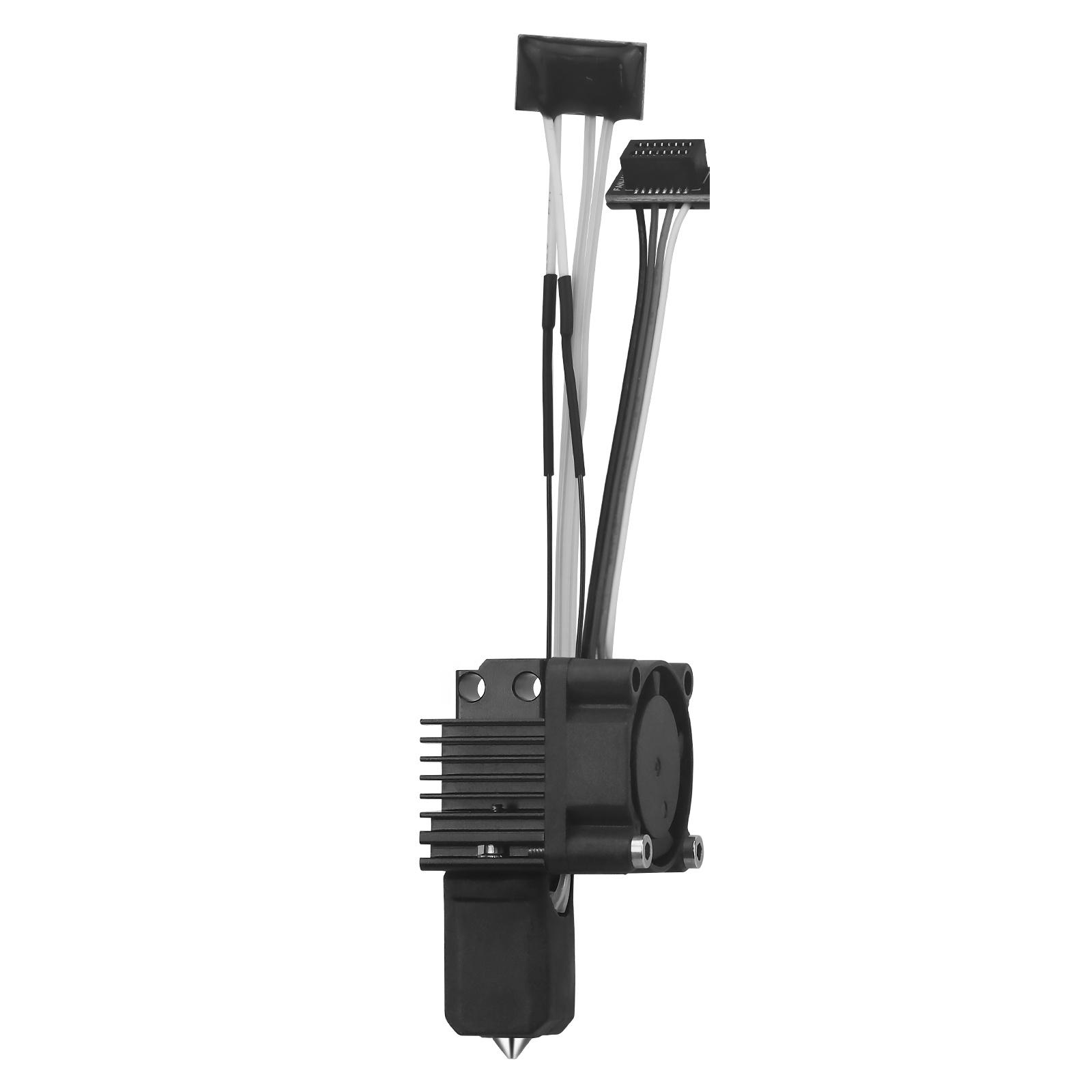 Integrated Throat Nozzle Metal Hotend With Cooling Fan for Bambu Lab P1P/P1S 3D Printer Bambu Lab