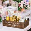 Portaposate per Feste, Contenitore portaoggetti, Organizer per Piatti di Carta Tavolo, Buffet, Bancone