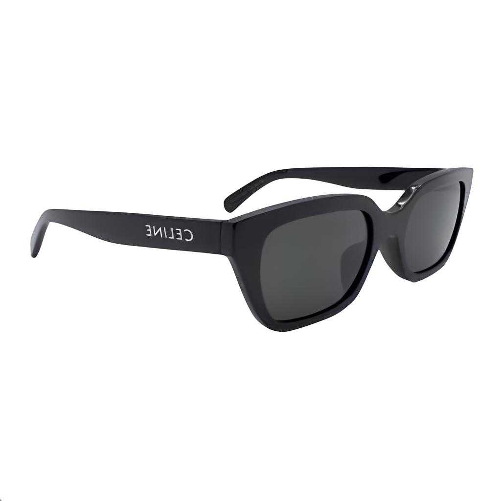 Celine Logo Square Sunglasses Women sunglasses Black CL40198F5601A