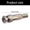 BNCQ9 Plugs High Durability For Security Cameras Featuring Not Need Soldering And Clear Signal Clarity