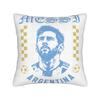 Football Messis Pillowcase Doublesided Printing Polyester Cushion Cover Decorative  Pillow Case Cover Home Zipper Xcm