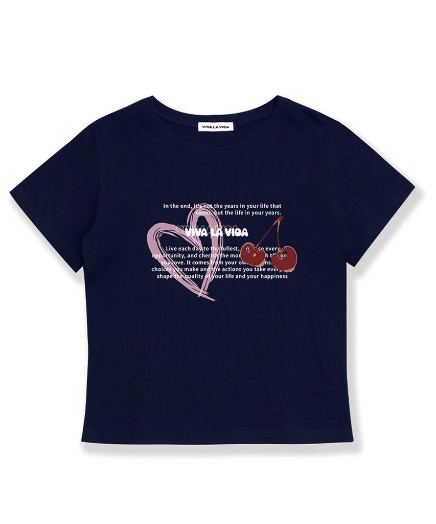 Bibalabida Merry Crop Short Sleeve T-Shirt