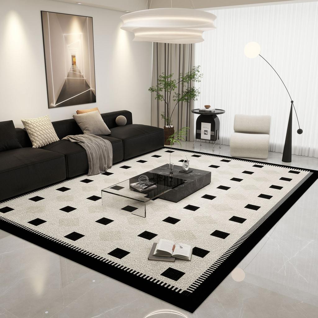 Wohnzimmerteppich Schlafzimmer Bettvorleger Indoor Bettvorleger Anti-Rutsch-Matte