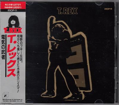 CD T. REX  Electric Warrior 20CP11 CUBE 1989 Japan Rock Used