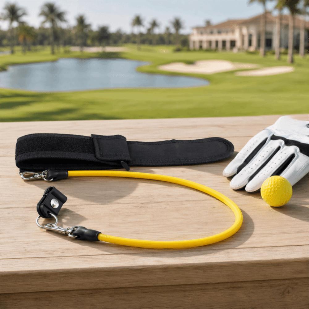 Pull Rope Swing Resistance Band Resistance Band Golf Training Band  Golf Swing Training