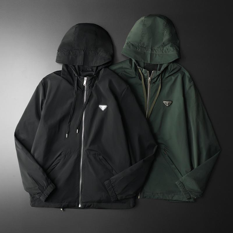 Men's Spring Fashion Trendy Hooded Jacket - European Station Light Luxury Coat