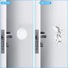 6pcs Self-adhesive Door Handle Bumper Transparent Doors Stop Muffler Wall Protector  Drawer