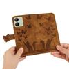 For Xiaomi Redmi 13C 4G/5G/13R 5G/Poco M6 5G/Poco C65 4G Case Cat Butterfly Imprinted Leather Magnetic Clasp Phone Cover