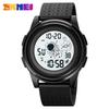 Sports electronic watch, ultra-thin case, multi-function watch, chronograph alarm clock, men's electronic watch