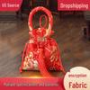 Elegante Sacola de Doces para Lembrancinha de Casamento - Bolsa de Tecido para Presente para Ovo da Felicidade ou Embalagem de Joias