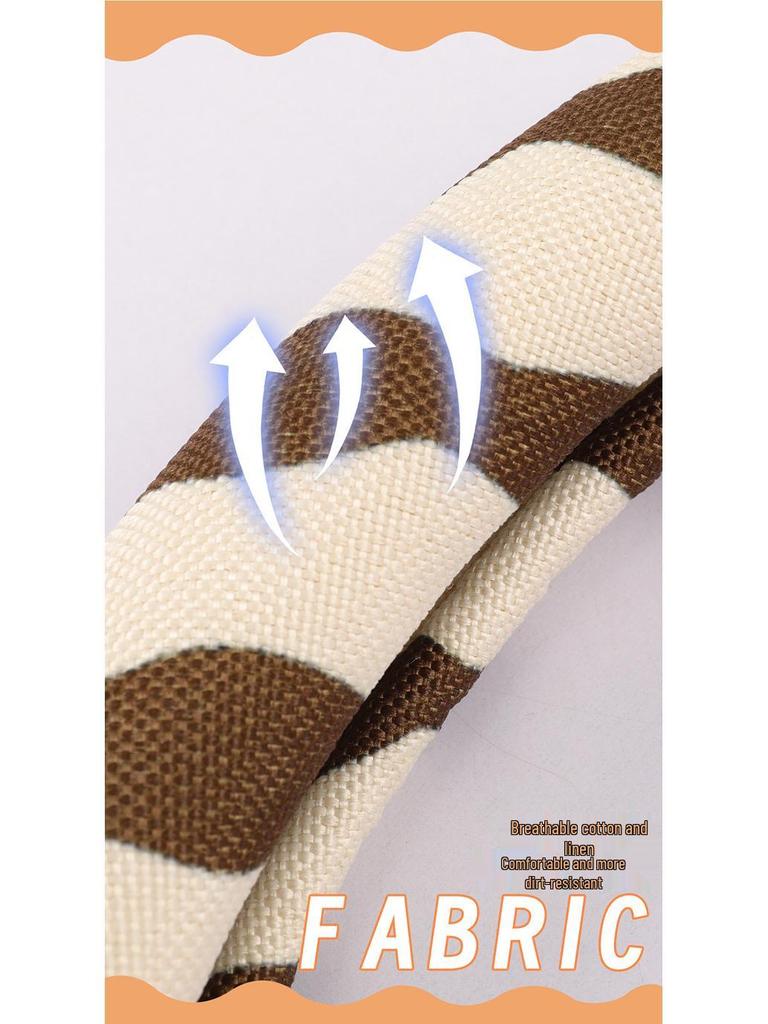 2024 Cartoon Dog Steering Wheel Cover