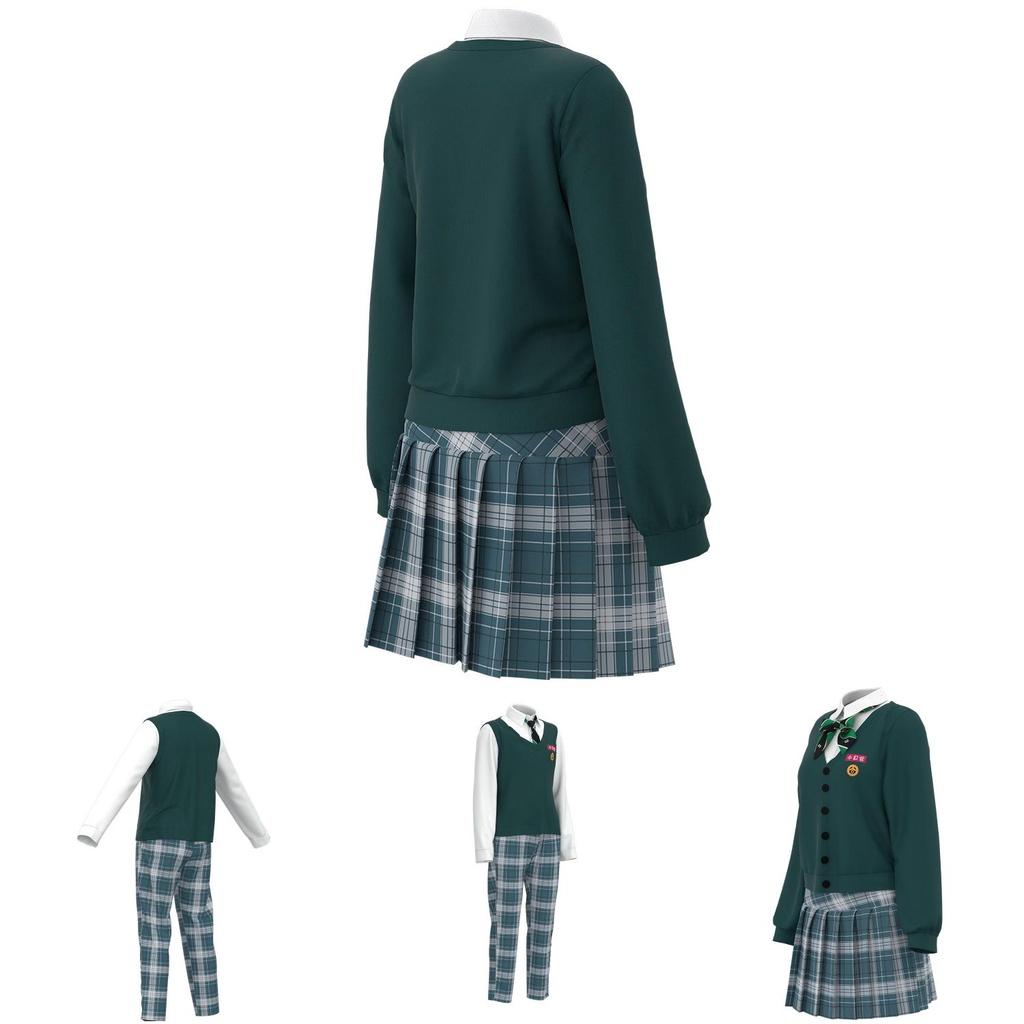 Anime-inspired All Of Us Are Dead Cosplay Costume For Fans Men And Women School Uniform Outfit