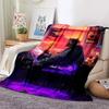 HD Juice WRLD 999 3D Legende Rapper Star Weiche Plüschdecke, Flanell-Überwurfdecke für Wohnzimmer Schlafzimmer Picknick Bett Sofa Abdeckung