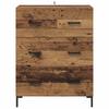 Sideboard Reclaimed Wood 69.5 x 34 x 90 cm Engineered Wood and Iron
