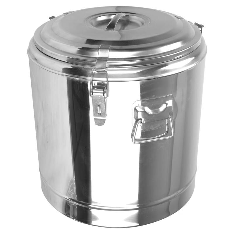 Commercial 304 Stainless Steel Insulated Food Storage Container, 40L