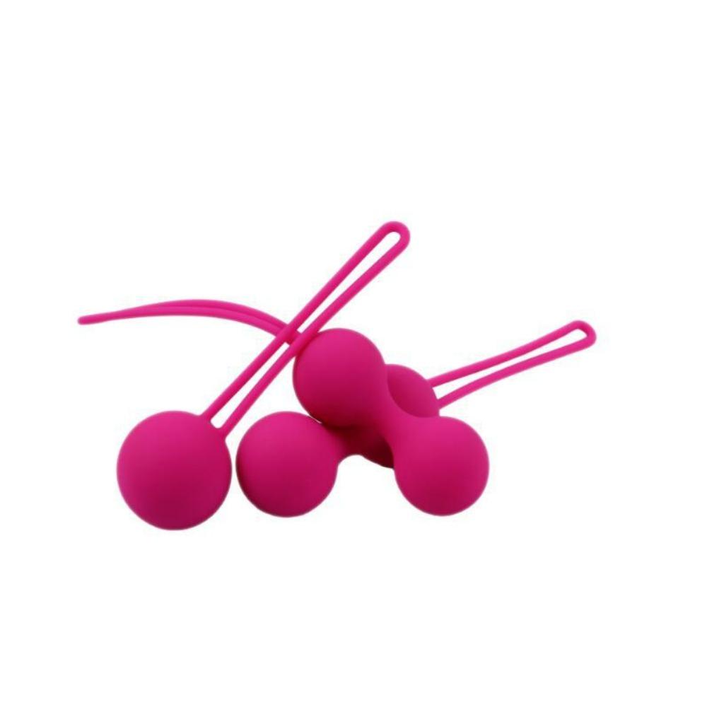 3Pcs Adult Products Female Vagina Masturbation Exercise Balls Dumbbell Balls Shrinking Balls Private Parts Tightening Exercise