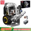 Mould King 10215 Der Supercar-Motor Baustein Montage Sportwagenmotor Steinbausatz Technische Auto Spielzeuge Kinder Weihnachtsgeschenk