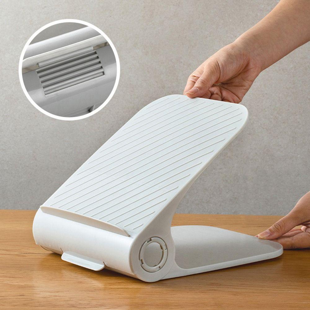 Anti-slip Shoe Holder Space Saving Shoes Tray Creative Shoe Storage Rack  Shoe Cabinet
