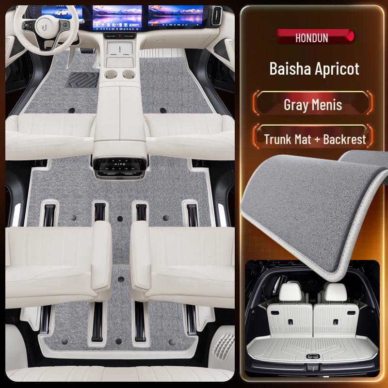 AITO M8 TPE Floor Mats Set for 2025 Huawei Model - Fits 5/6-Seater