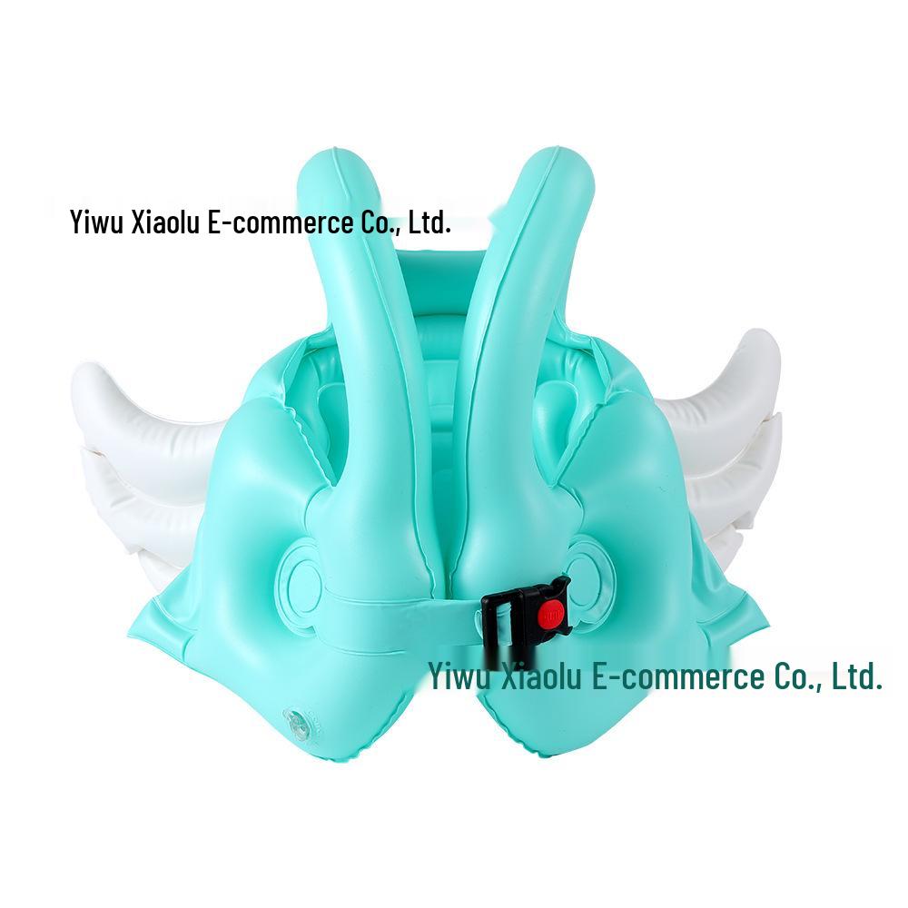 Xiaolü Rainbow Unicorn Inflatable Swim Vest for Kids