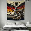 German Empire Wall Tapestry Aesthetic Wall Hanging Printed Fabric Blanket Decorative Tapestries for Bedroom Living Room Home Decor